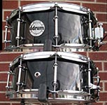 ddrum Reflex Black Tube Lugs  5.5" x 14" snare drum